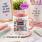 School Admin / Receptionist Mug & Coaster Set | Personalised Thank You Gift