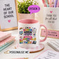 School Admin / Receptionist Mug & Coaster Set | Personalised Thank You Gift