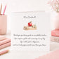 Personalised Teacher Thank You Card | Teaching Assistant Card | End of Term Teacher Gift | Thank You Teacher |