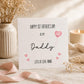Personalised 1st Father’s Day Card | First Father’s Day Daddy Card | Custom Daddy, Dad Card from Baby