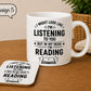 Funny Pub Mug | Beer Lover Gift | Pub Lover Mug | I Might Look Like I’m Listening Mug | Funny Dad Gift | Optional Coaster | Father's Day