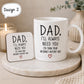 Funny Dad Mug | Dad Mug with Optional Coaster | Choose Design 1–9 | Father’s Day Mug | Funny Gift for Dad