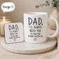 Funny Dad Mug | Dad Mug with Optional Coaster | Choose Design 1–9 | Father’s Day Mug | Funny Gift for Dad