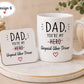 Funny Dad Mug | Dad Mug with Optional Coaster | Choose Design 1–9 | Father’s Day Mug | Funny Gift for Dad