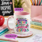 Teacher Mug & Coaster Gift | Personalised Teacher Mug | Thank You Teacher Gift | End of Term Gift