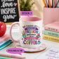 Teacher Mug & Coaster Gift | Personalised Teacher Mug | Thank You Teacher Gift | End of Term Gift