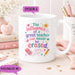 Teacher Mug & Coaster Gift | Personalised Teacher Mug | Thank You Teacher Gift | End of Term Gift