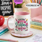 Teaching Assistant Mug & Coaster Set | Personalised Thank You Gift | Choose Mug Colour