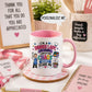 Dinner Lady Mug & Coaster Set | Personalised Thank You Gift | School Hero Gift