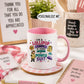 Lollipop Lady Mug & Coaster Set | Personalised Thank You Gift | School Hero Gift