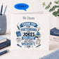 Teacher Thank You Card | Personalised Linen Card | 9 Designs to Choose From | Teacher Appreciation Card