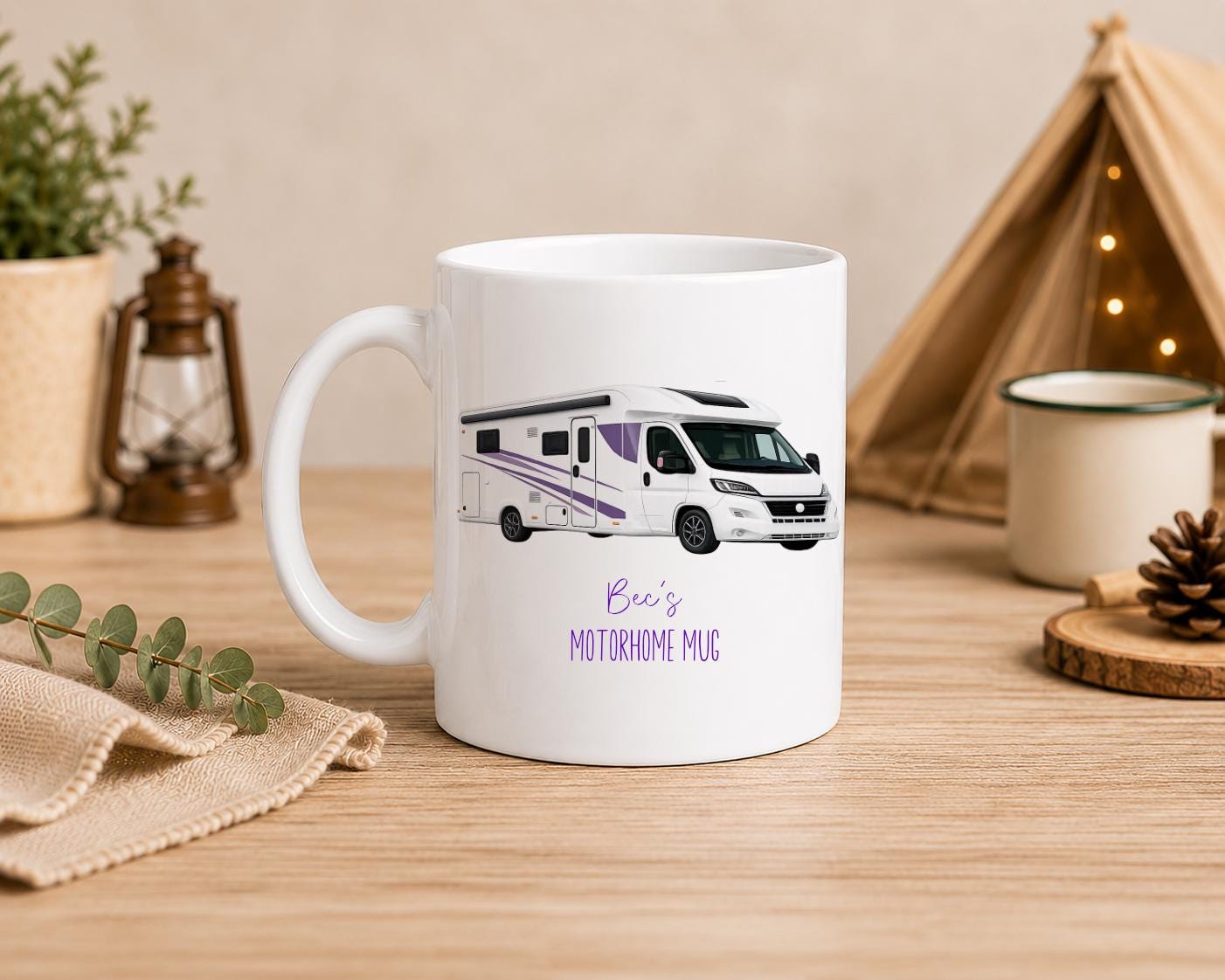 Personalised Motorhome Mug | Campervan Mug | Motorhome Gift | Camping Mug | Caravan Lover Gift | Custom Camper Mug | RV Coffee Mug