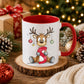 Personalised Christmas Mug | Christmas Reindeer Mug | Festive Xmas Gift | Christmas Coffee Cup