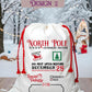 Personalised Christmas Present Sack | Santa North Pole Sack | Christmas Gift Bag | Personalised Christmas Sack