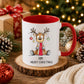 Personalised Christmas Mug | Christmas Reindeer Mug | Festive Xmas Gift | Christmas Coffee Cup