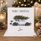 Porsche 911 Turbo Christmas Card, Classic Car Christmas Card, Porsche Christmas Card, Car Lover Christmas Card, 911 Turbo Card