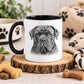 Labradoodle Mug, Personalised Dog Breed Mug, Custom Dog Lover Gift, 86 Dog Designs, Dog Mum Gift, Dog Dad, Matching Mug and Coaster