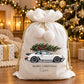 Personalised Porsche 911 Turbo Christmas Sack, Classic Car Christmas Present Sack, Personalised Christmas Gift Bag, Car Lover Gift