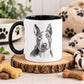 Personalised Dog Breed Mug or Coaster, Custom Dog Lover Gift, 86 Dog Designs, Dog Mum Gift, Dog Dad, Matching Mug and Coaster, Daschund Gift