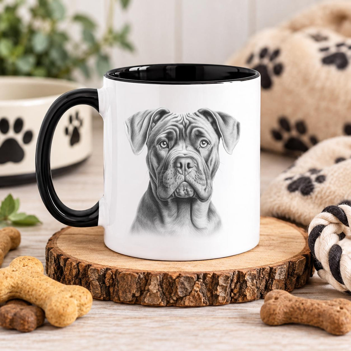 Personalised Dog Breed Mug or Coaster, Custom Dog Lover Gift, 86 Dog Designs, Dog Mum Gift, Dog Dad, Matching Mug and Coaster, Staffy Gift