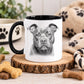 Labradoodle Mug, Personalised Dog Breed Mug, Custom Dog Lover Gift, 86 Dog Designs, Dog Mum Gift, Dog Dad, Matching Mug and Coaster