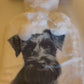 Miniature Schnauzer Gift, Personalised Hot Water Bottle, Dog Xmas Gift, Xmas Gift For Dog Lover