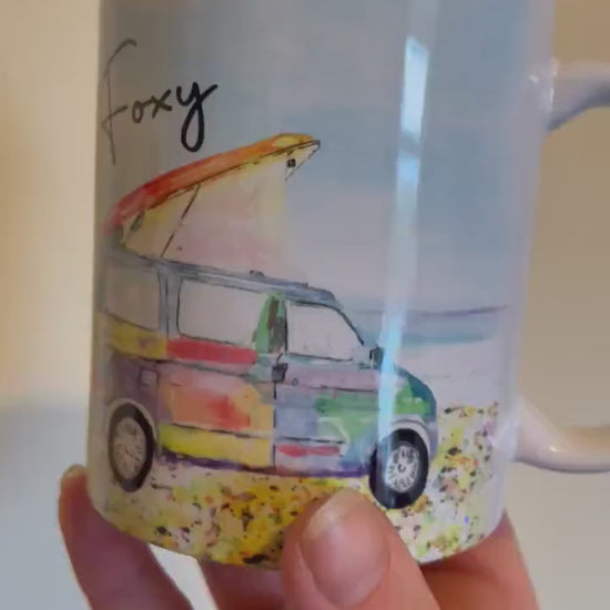 Campervan Mug, Camping Mug, Campervan Gifts, Bongo Mug, Bongo Camper Mug, Bongo Life Mug, Camper Gift, Gift For Campers