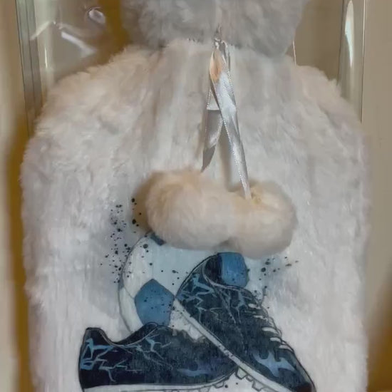 Football Gift, Hot Water Bottle, Personalised Hot Water Bottle, Christmas Gift Boys, Xmas Gift For Grandson, Granddaughter Gifts