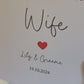 Wife To Be Wedding Day Card, Wedding Day Card For WifeTo Be, Wedding Day Card For Bride, For My Bride On Our Wedding Day