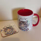 Tiger Mug, Personalised Tiger Mug, Mug Gift Set, Gift For Her, Gift For Friend, Gift For Nan