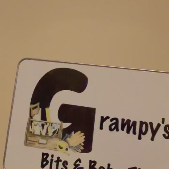 Grampy Gift, Personalised Grandad Keepsake Tin, Fathers Day Gift, Gift For Him, Bampi, Daddy,