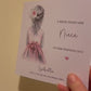 Flower Girl Proposal Card, Personalised Flower Girl Proposal Card, Will You Be My Flower Girl? Niece Flower Girl Proposal