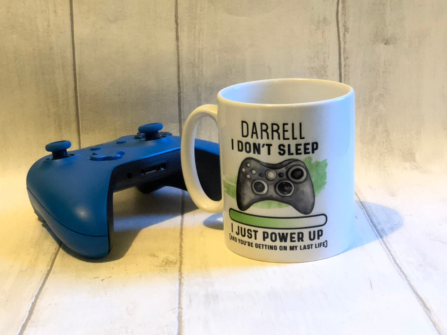 Gaming Gift Mug Set, Gift For Teens, Birthday Gift, Christmas Gift Mug & Coaster Set, Boyfriend Gift, Personalised Gamer Gift, Grandson Gift