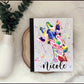 Personalised Giraffe Notebook, Watercolour Giraffe Notebook, Friend Gift, Gift For Her