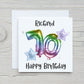 80 Birthday Card, Personalised Balloon Birthday Card, 40 Birthday, 50 Birthday, 60 Birthday, 70 Birthday, 90 Birthday. Any Age Card