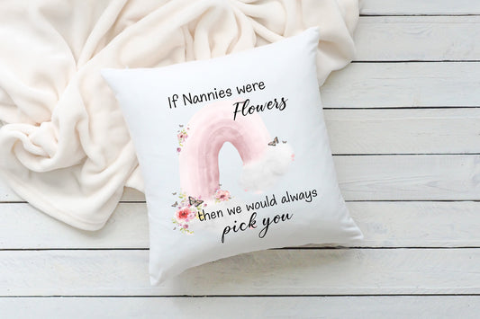 Mothers Day Gift, Wonky Rainbow Design Mothers Day Cushion, Gift For Nan, Gift For Mum, Gift For Granny, Gift For Nana