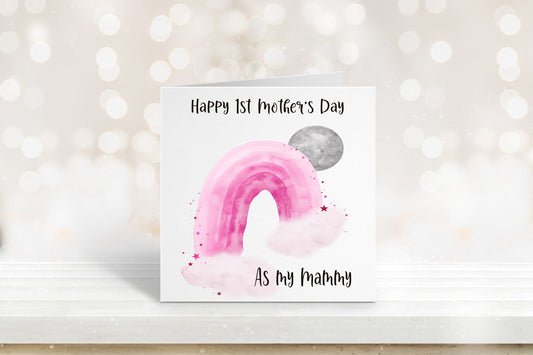 1st Mother's Day Card, First Mothers Day Card For Nana, Personalised 1st Mothers Day Gifts, Mothers Day Card For Nanny, 1st Mothers Day Mum