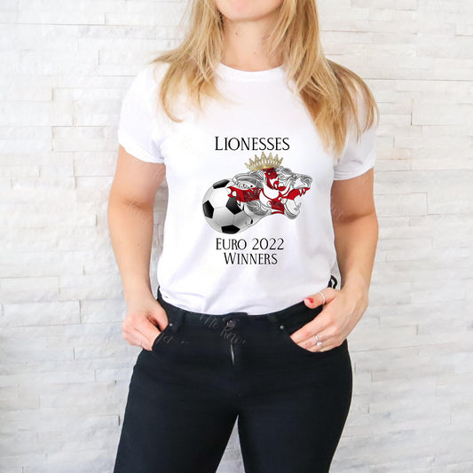 Lionesses, Lionesses T-shirt, Euro 2022 Winners, Lionesses Football, Lionesses 2022
