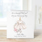 Great Niece Christening Card, Personalised Christening Card For Goddaughter, Christening Card For Granddaughter, Baptism Card