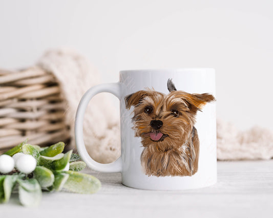 YORKSHIRE Terrier Gifts, Yorkshire Terrier Mug, Dog Design Mug, Gift For Her, Gift For Him, Dog Gift, Secret Santa Gift, Stocking Filler