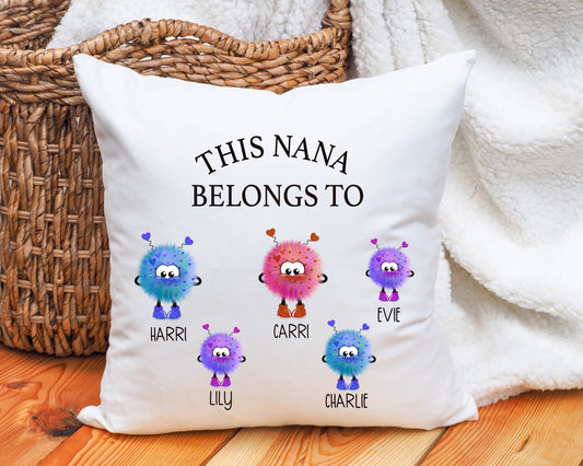 Mothers Day Gift, Mothers Day Gift For Grandma, Mothers Day Gift For Nanny, Mothering Sunday Gift, Personalised Cushion Gift