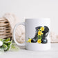 Grandad Mug, Daffodil Memorial Boots Mug, Welsh Mug Set, Gift For Grampy, Taid Mug, Father's Day gift, Birthday Gift For Dad