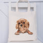 Yorkie Tote Bag, Personalised Dog Tote Bag, Personalised Gift For Her, Gift for Friend, Gift For Nana, Gift For Mum