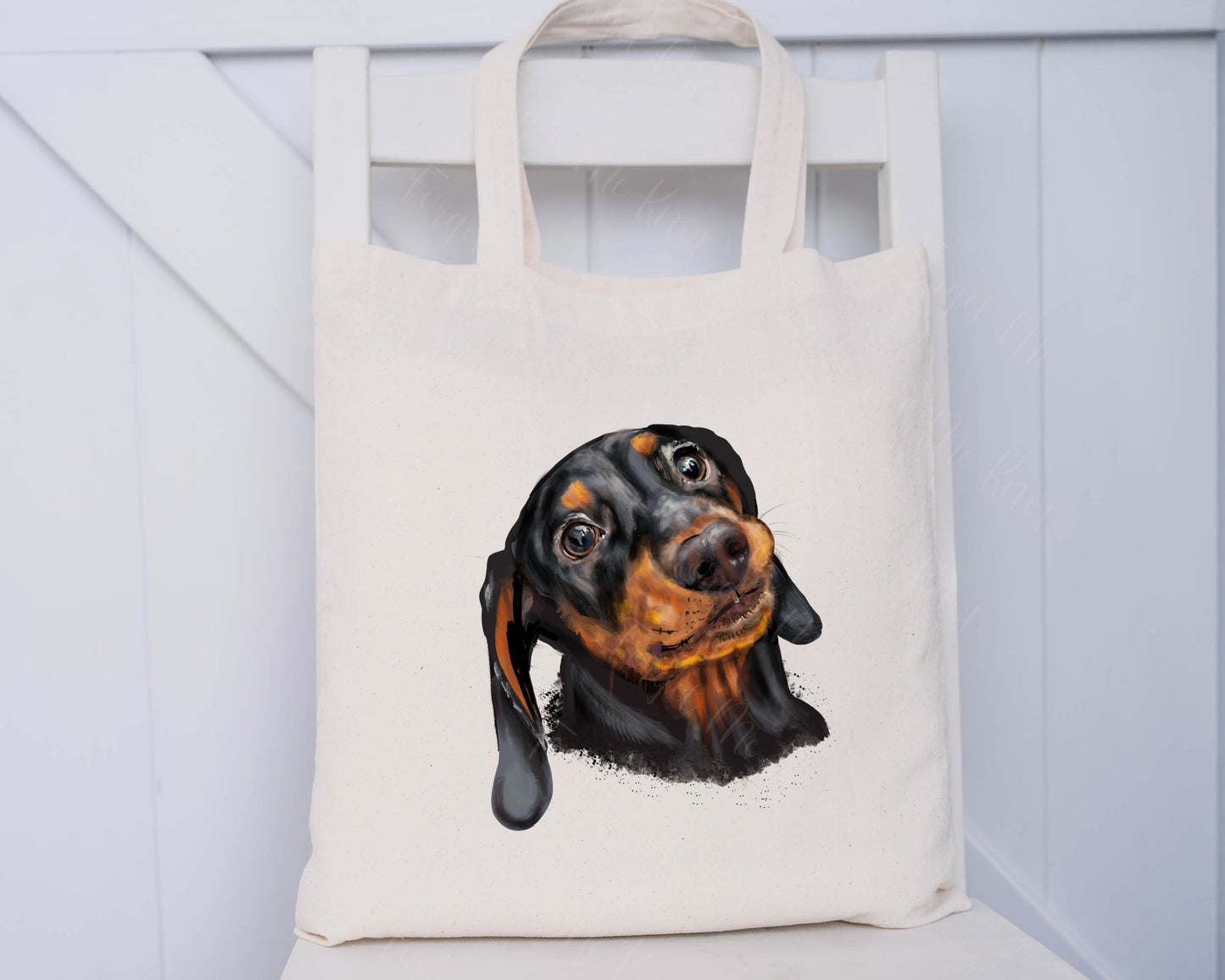 Springer Spaniel Tote Bag, Personalised Dog Tote Bag, Personalised Gift For Her, Gift for Friend, Gift For Nana, Gift For Mum