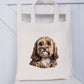 Bulldog Tote Bag, Personalised Dog Tote Bag, Personalised Gift For Her, Gift for Friend, Gift For Nana, Gift For Mum