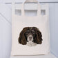 King Charles Tote Bag, Personalised Dog Tote Bag, Personalised Gift For Her, Gift for Friend, Gift For Nana, Gift For Mum
