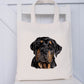 Bulldog Tote Bag, Personalised Dog Tote Bag, Personalised Gift For Her, Gift for Friend, Gift For Nana, Gift For Mum