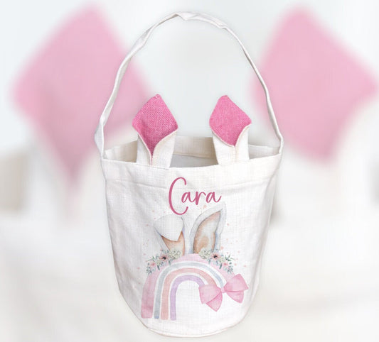 Easter Gifts, Easter Hunt Bag, Personalised Easter Bag, Easter Box, Easter Egg Hunt Bag