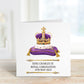 King Charles III Cushion, Coronation Day Souvenir, King Charles, Crown Jewels Cushion