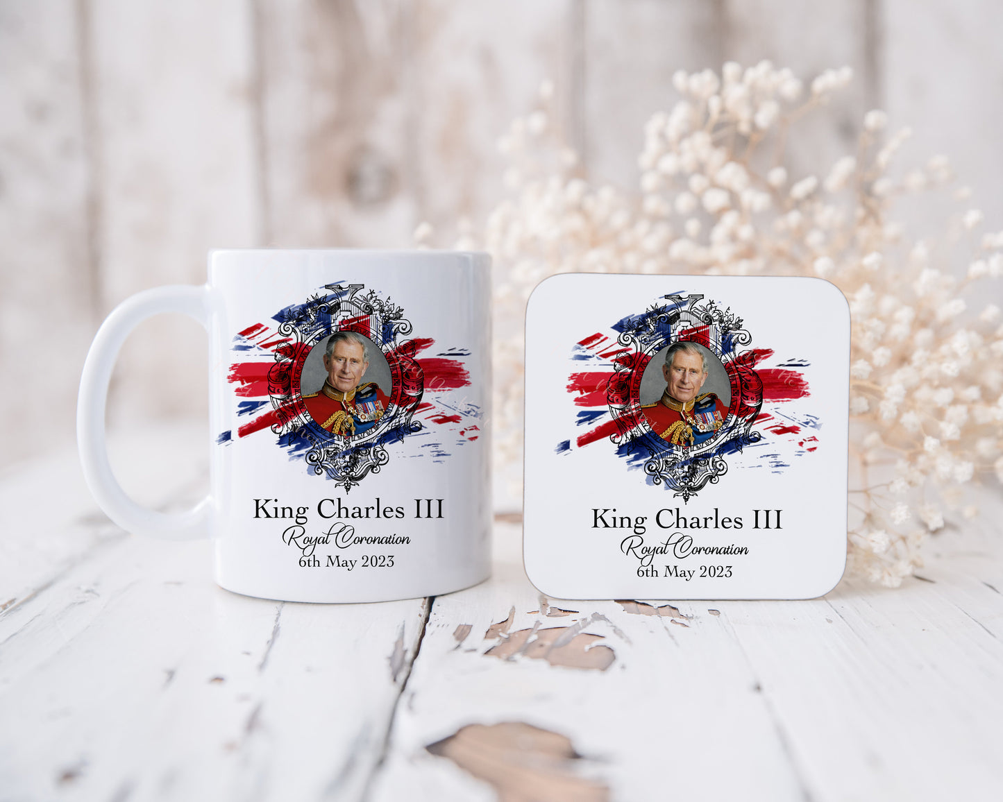 King Charles III Cushion, Coronation Day Souvenir, King Charles,
